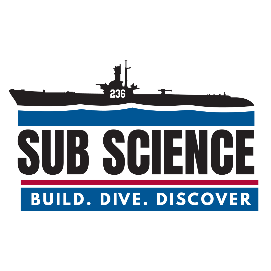 Sub Science! Build. Dive. Discover - logo